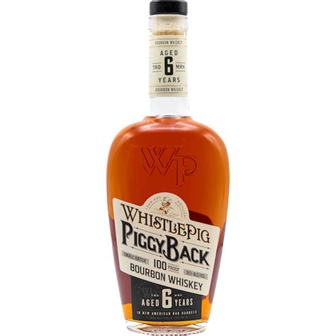 You might say "but William, WhistlePig makes rye whiskey, not bourbon". . Whistle pig 6 year bourbon